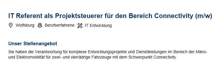 autovision's tweet photo. #Car2X Know-how?⚡️ #EMobility braucht sie! https://t.co/c8lJxj63N8 🚗 #Job im VW Konzern zu #Connectivity + #Elektromobilität #emobilität https://t.co/SmD40jhlAJ