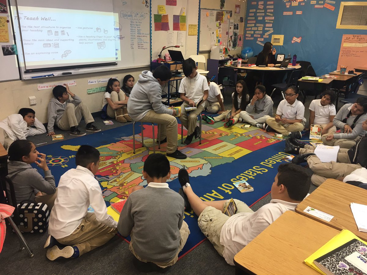 LChase87's tweet photo. Lifting the level of partnership with a fish bowl observation! So powerful. #tcrwp @AspireEPACS https://t.co/dfUnZjKI5n