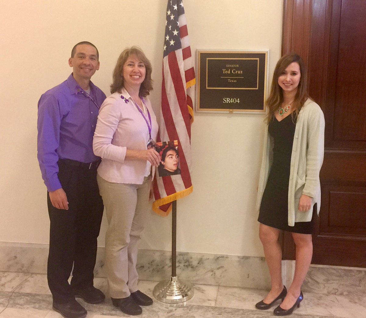 Thanks <a href="/tedcruz/">Ted Cruz</a> and Ariel Gordon for a great meeting with <a href="/MPSSociety/">National MPS Society</a> . #RareDiseaseDay  #mpssociety  2017