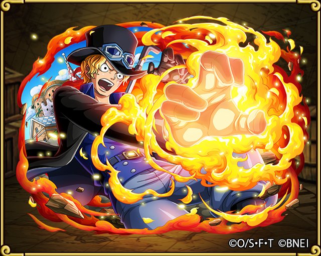 One Piece トレジャークルーズ 6 キャラ情報 本日3 1より サボ 革命軍 が 6 キャラとして 超進化可能になるぞ 進化素材を集めて サボ メラメラの実の能力者 に超進化させよう T Co D1lzyauiev トレクル T Co