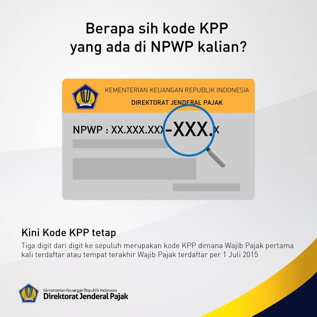 Cara Mengisi Kode Wilayah Di Npwp Delinewstv