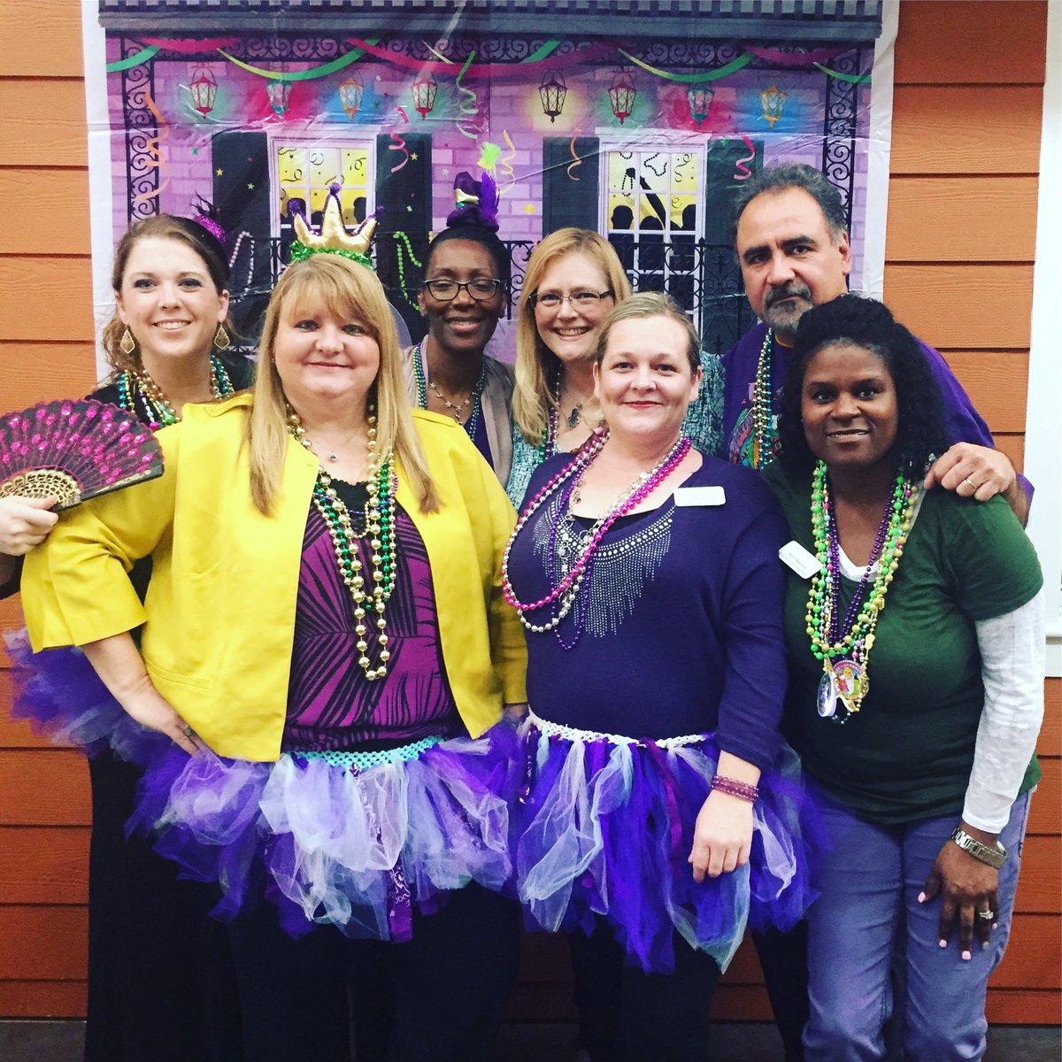 HeartisConroeED's tweet photo. We had a great time celebrating #FatTuesday.  Good times @HeartisConroe #FrontierCulture https://t.co/JMmgP4tczT