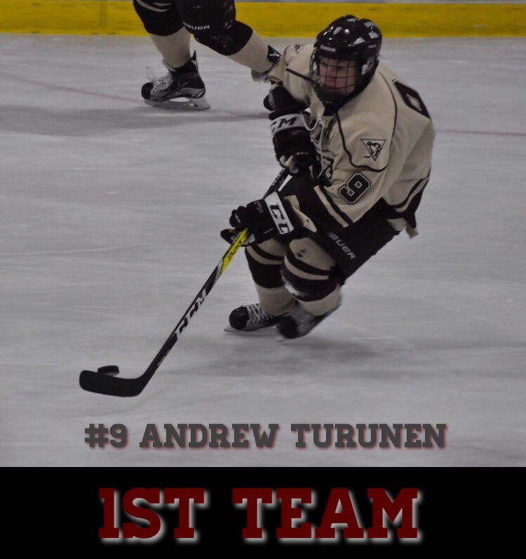 Antigo_Hockey's tweet photo. Congratulations First Team All Conference Players and Player of the Year Tyler Husnick!! #TheRobinWay 🏒🥅 https://t.co/vhs13bbSHk