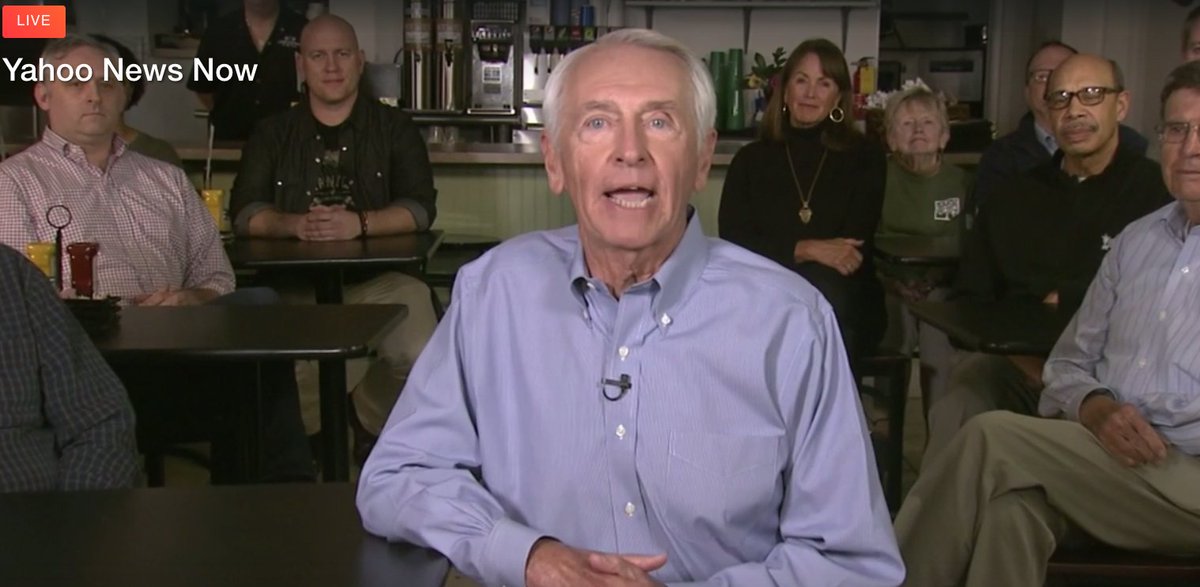 YahooNews's tweet photo. WATCH LIVE: Former Kentucky Gov. Steven Beshear gives Democrat response to President Trump’s #JointAddress https://t.co/GB558nr04g https://t.co/NlKdhM3rrw