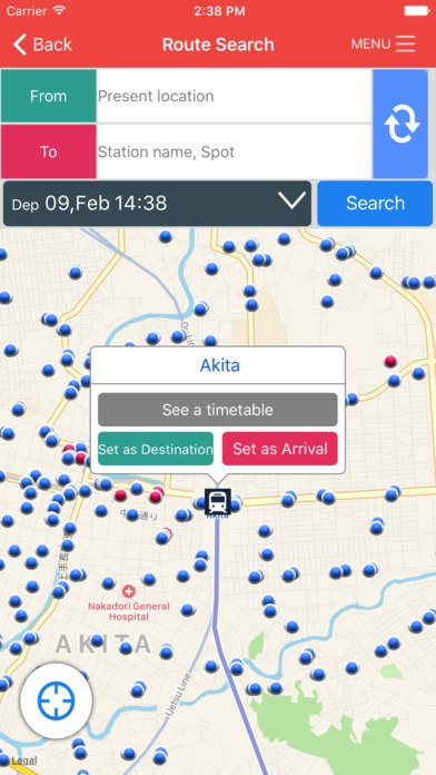 秋田旅に便利な多言語対応のアプリ「アキタノNAVI」本日から公開です。
スマホ利用の方は、無料ですのでダウンロードしてみてください。乗換案内や施設案内など便利です。
appsto.re/jp/tPkfhb.i #akita #akitavision #秋田 #あきたびじょん
