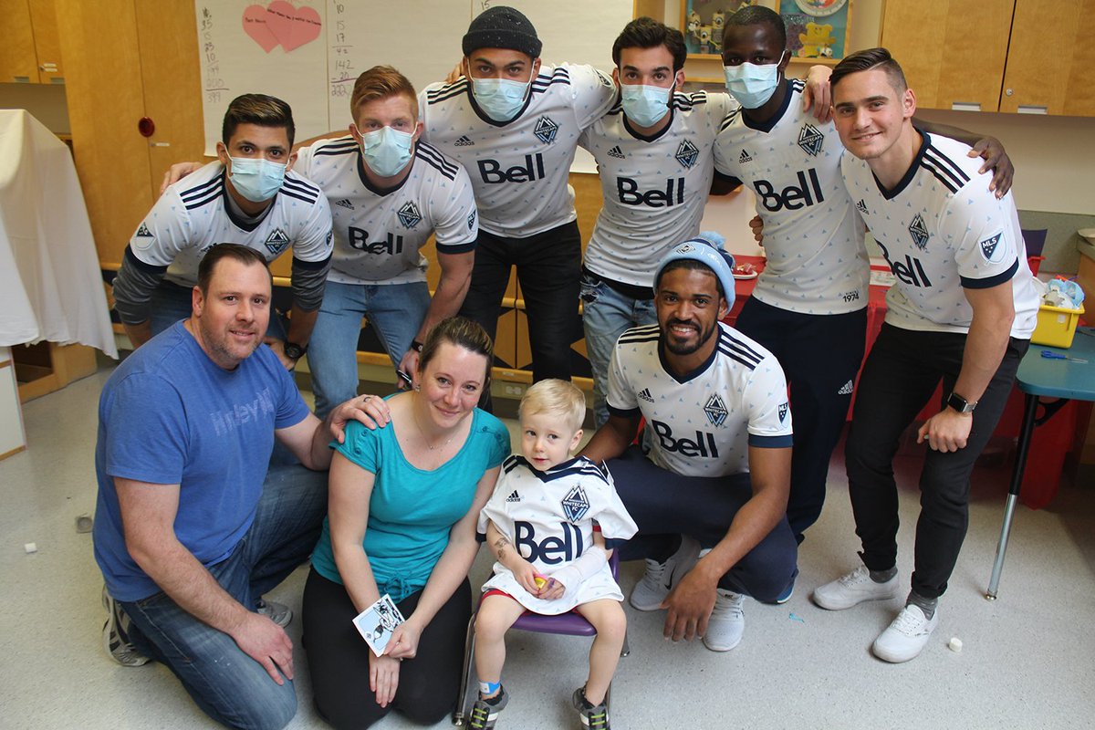 WhitecapsFC's tweet photo. Now that's what it's all about 💙

Photos from today's visit to @BCCHF: https://t.co/UfKAVVbvI6 

#OurAllOurHonour https://t.co/G6qQbFft0H