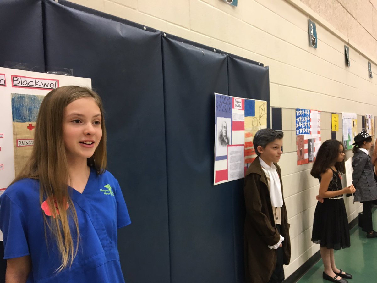 pamluttrull's tweet photo. 5th grade Live Museum at Lewis elementary.  One of the many reasons I'm blessed to be at #absoLEWISly. https://t.co/dqm9ipEaHG