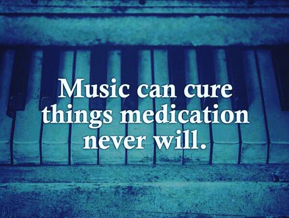#Music can cure things medication never will. #TuesdayMotivation #ArtsEd #art #JoyTrain #SuccessTRAIN #IQRTG @FYLFoundation @KariJoys