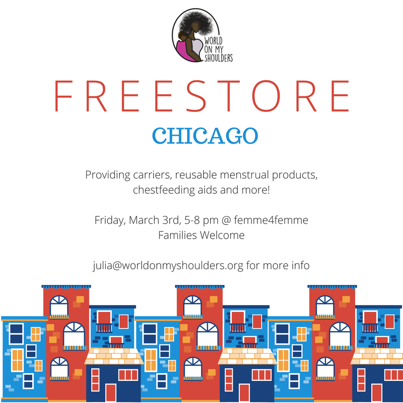 WoMSOrg's tweet image. Chicago #Freestore coming up! Join us! Spread the word!