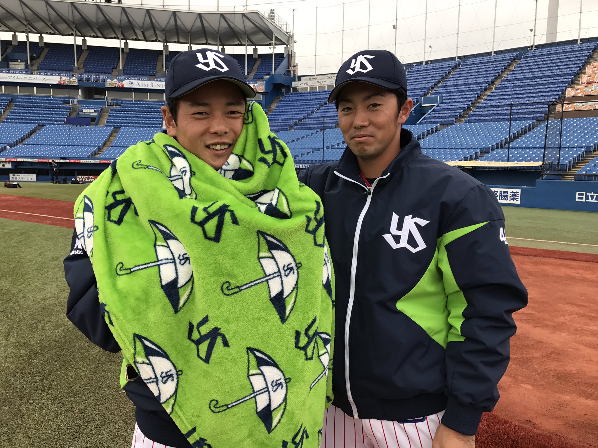 4/2（日）スワローズキルトブランケット配布場所／時間の