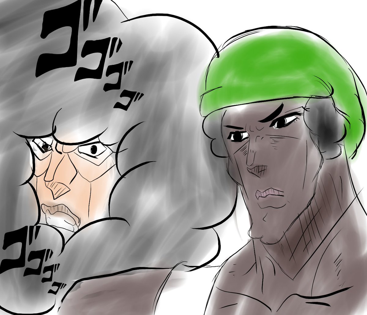 Fatiga0329's tweet photo. @_SrPelo_ Cuando te gusta jojo's y Sr.Pelo(? https://t.co/XnqE7VbzaX