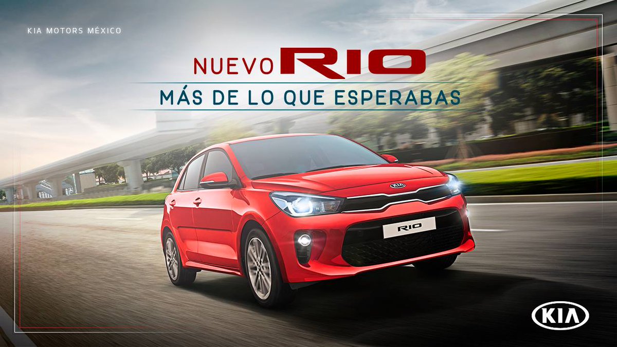 KiaMetepec's tweet photo. Conoce el nuevo Kia Rio 2018, ¡Te esperamos en Kia Metepec!  
📞(722) 262 2000 https://t.co/NXnqaQCLno