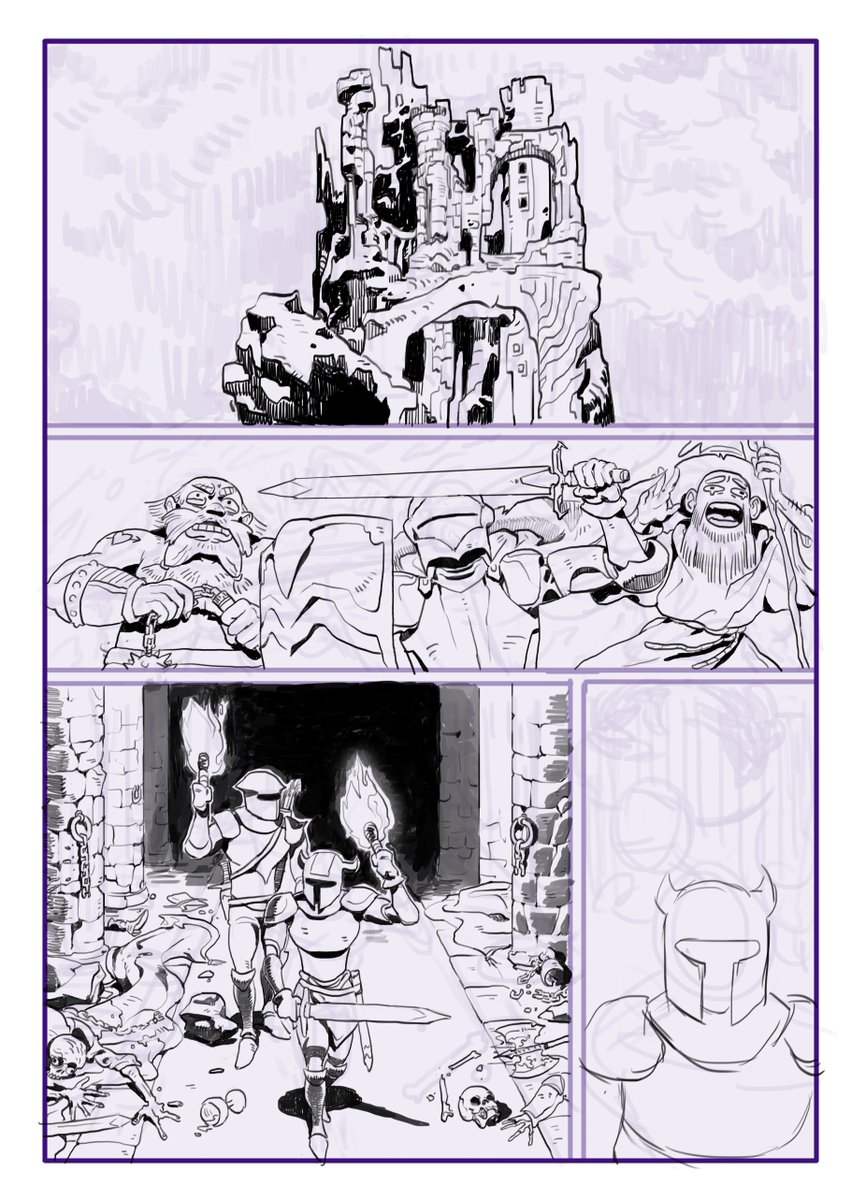 workin on a comic for class :U 