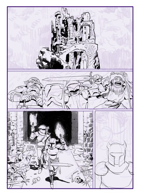 workin on a comic for class :U 