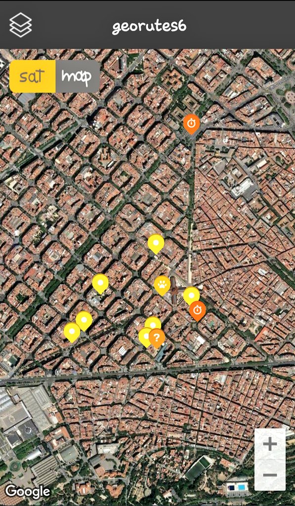 lahoz22's tweet photo. Una molt bona experiència de geolocalització i QR per descobrir el barri #eduloc #arbolapp https://t.co/HXAD7wb7B1