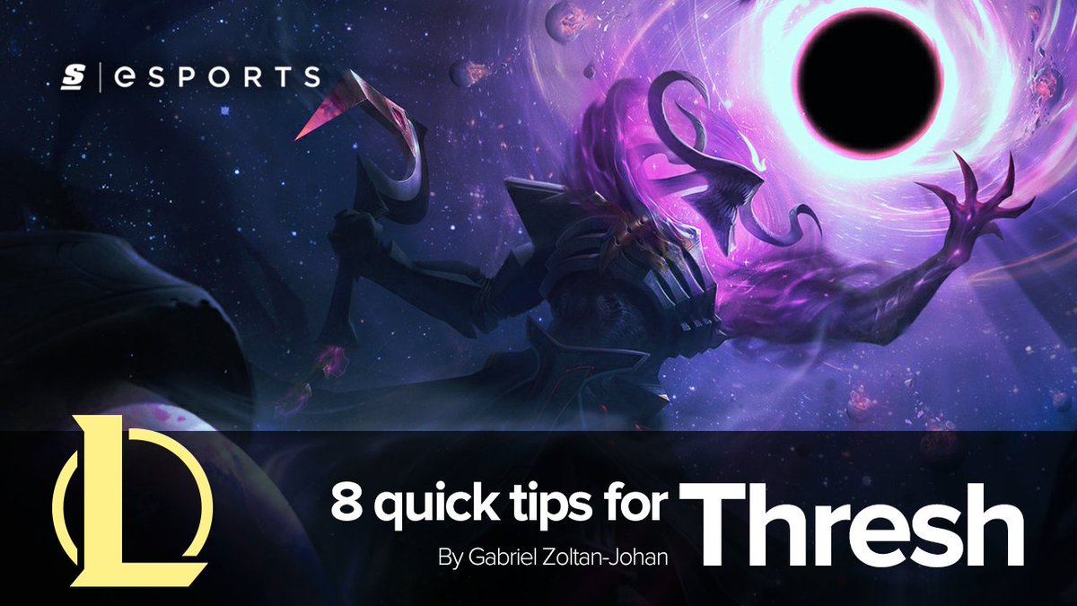 theScoreesports's tweet image. Polish your Thresh skills with our nifty guide and reap the sweet tones of misery 💀

Read: thesco.re/2n0JC5D