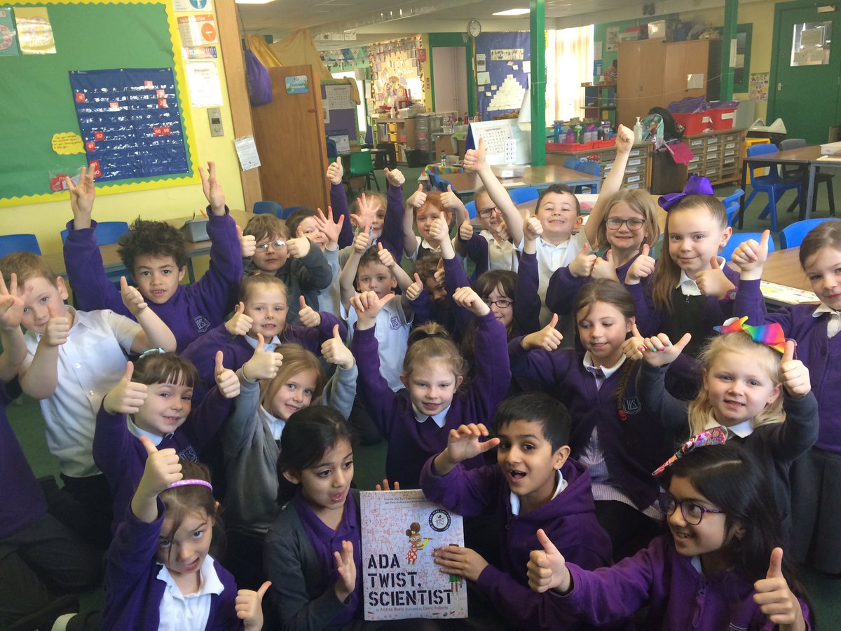 lasswadeps's tweet image. P2X enjoyed Ada Twist Scientist today! #whatisscience