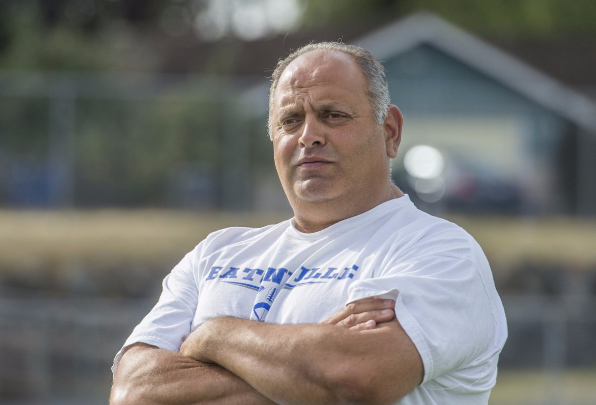 manley_tnt's tweet photo. Longtime Eatonville coach George Fairhart announced as Gig Harbor Tides football head coach: https://t.co/dtWk7c6pCo https://t.co/WJM6kJ9r3R