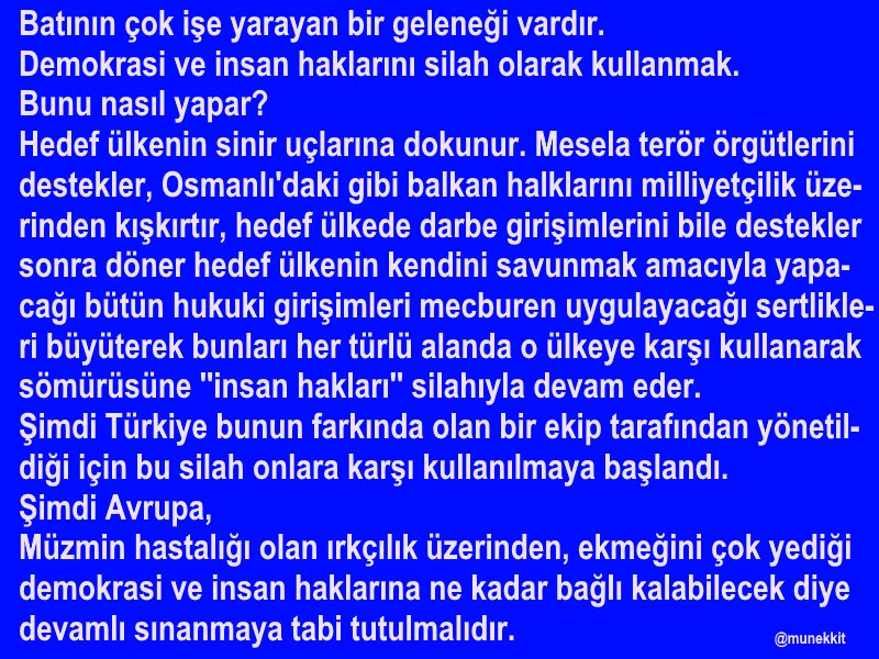 Osmanlının son döneminde,cumhuriyetin ilk döneminde şimdi dirilişin ortasında 'muhipler''hep var
#BasEvetiVerMehteri Atatürkçüler HAYIRdiyor