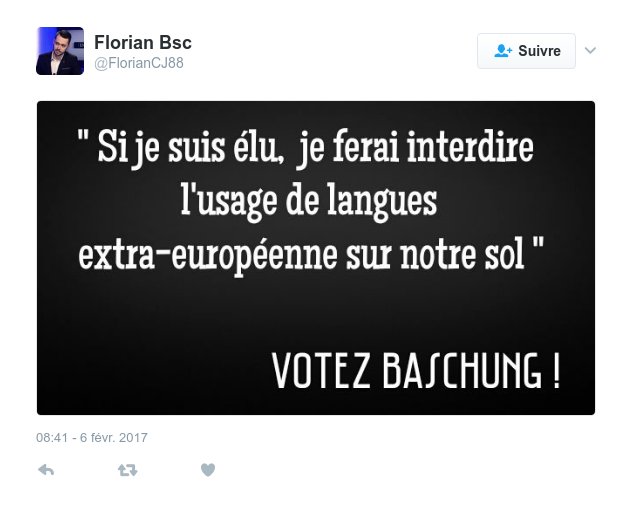 L'humour et l'ideologie d'1 candidat FN aux législatives... 💩💩💩 #JeSuis1EscrocFN