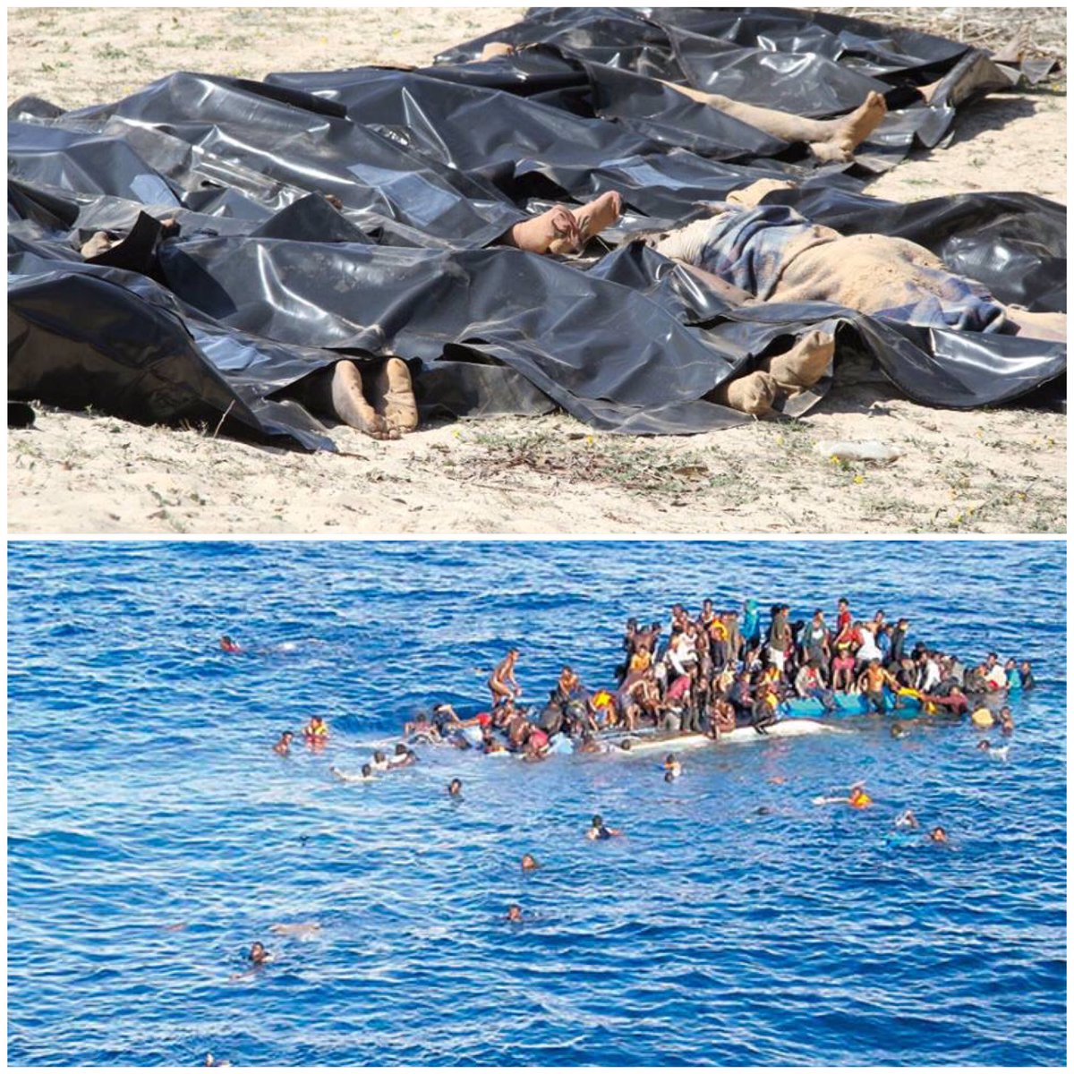 Si huyes hasta Libia y te niegas a embarcar te ejecutan en la playa, o te ahogas en el mar, pero si eres hombre te ahorras las violaciones.