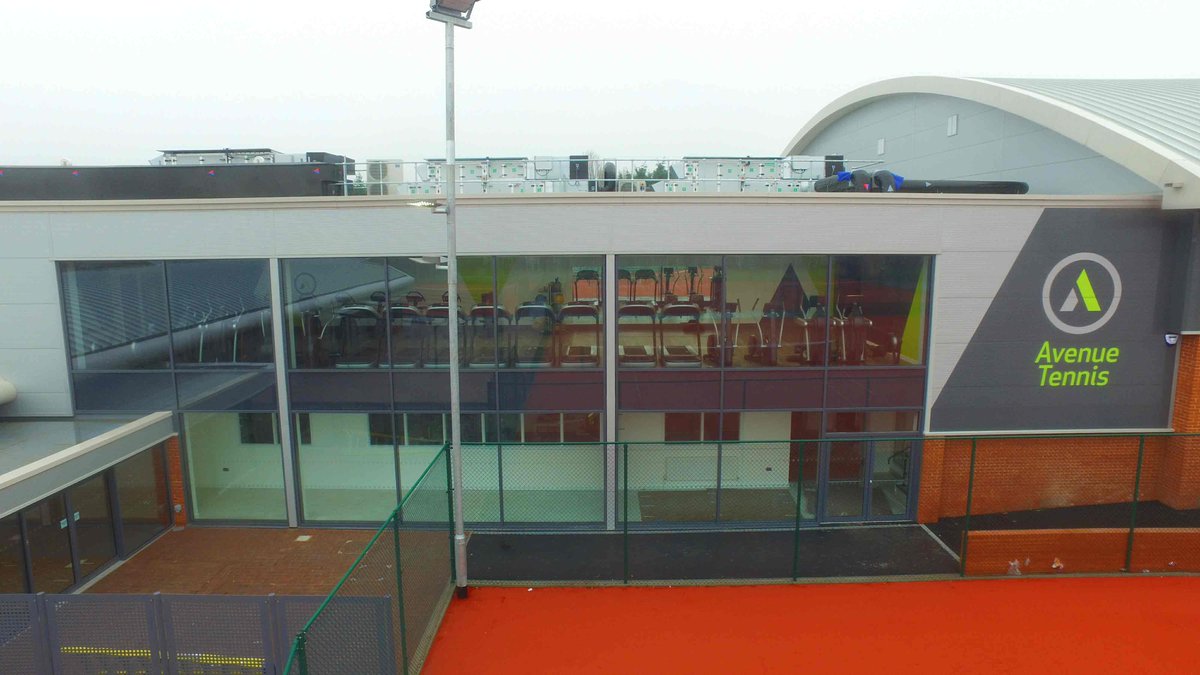 Avenue Tennis Centre, Gillingham - Prima installed <a href="/SapaBldgSystem/">Sapa Building System</a> #windows #doors #curtainwalling for <a href="/WWMartin_Ltd/">WW Martin Ltd</a> goo.gl/a8Uhrz