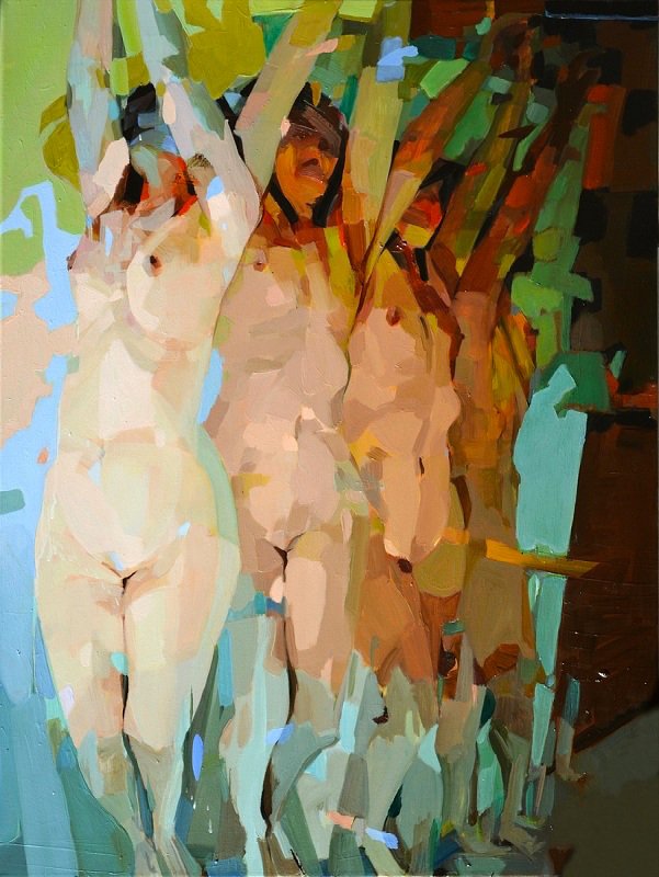 The silence of animals -oil on canvas 
melindamatyas.bigcartel.com