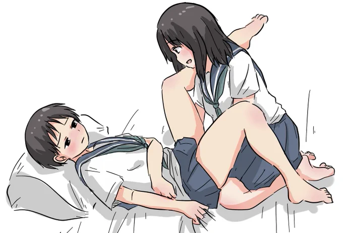 描いた。