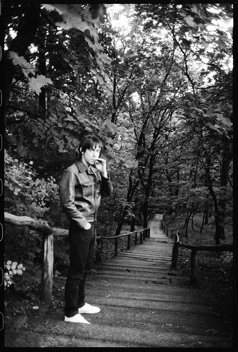 IggyPop's tweet image. Courtesy of #EstherFriedman.
"No one bothered Jim In Berlin. He could just be Jim when he wanted to” #TheIdiot. #40years #iggypop #berlin