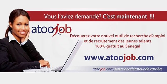 itmagsn's tweet photo. Lancement de Atoojob Sénégal, la plateforme gratuite dédiée l’insertion professionnelle https://t.co/COJZgIeVQI #empoi @atoojobsn https://t.co/ycidORroYg