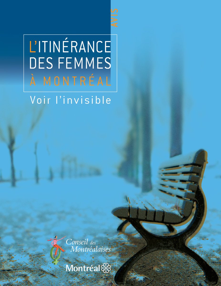 Itinérance par grands froids, très difficile 
Les intervenantes: Halte-chaleur #mtl peu sécuritaire pour les #femmes
goo.gl/INvWJx
