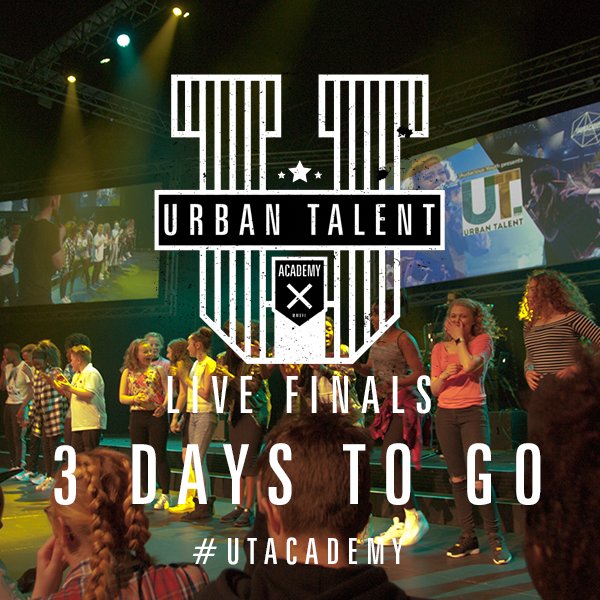 Audacious_Youth's tweet photo. #UTAcademy Live Finals 3 DAYS TO GO // Why not come down and bring a
friend to the best show in the city! Link to tickets in bio. https://t.co/RHoxajnJwR
