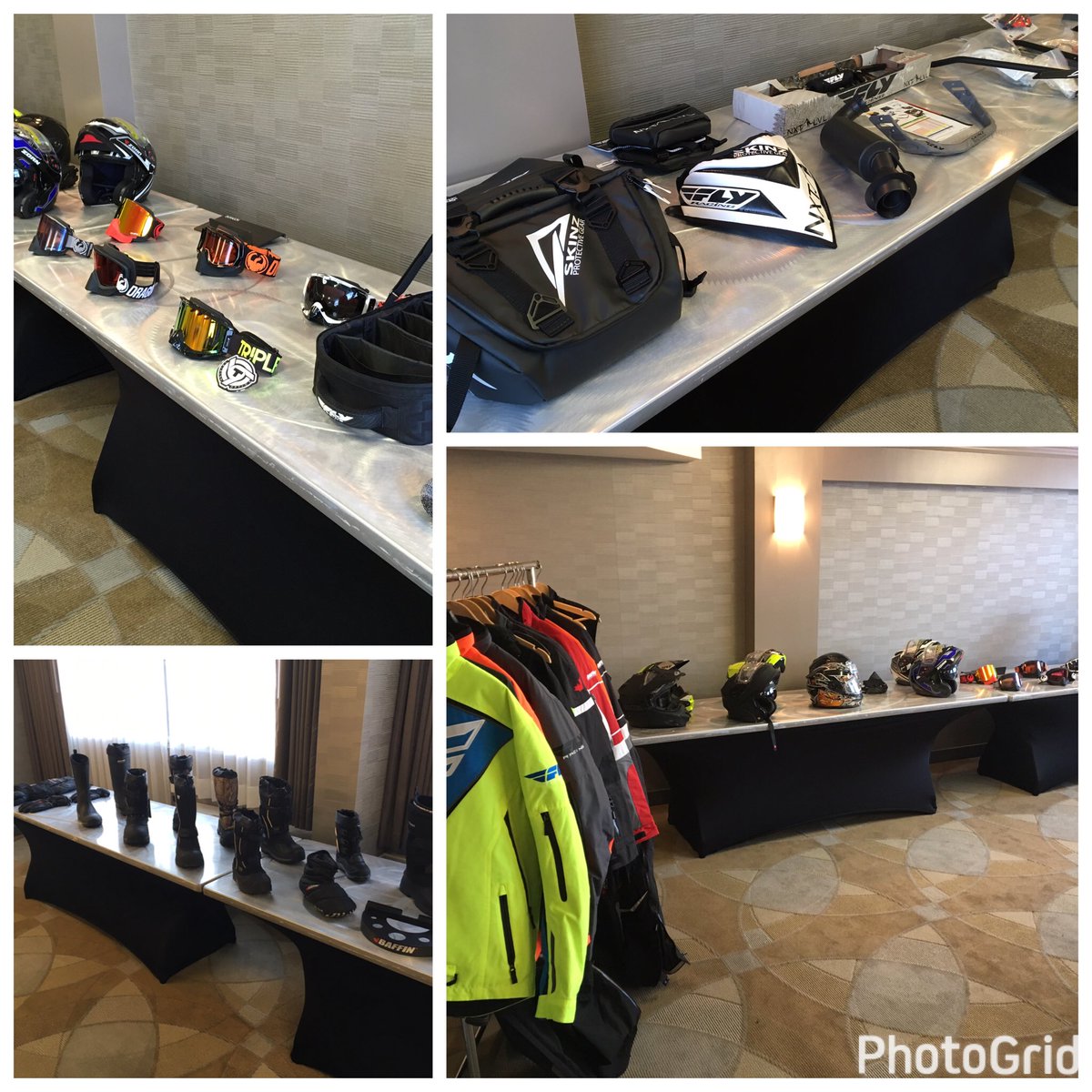 EvanPepper16's tweet photo. Winnipeg 2018 Snow Booking Meetings #flyracing #gmax #baffin #dragonmotorsports #triple9optics #ggbexhaust #nxtlvl #zoan #gammapowersports https://t.co/ychqu5LV4O