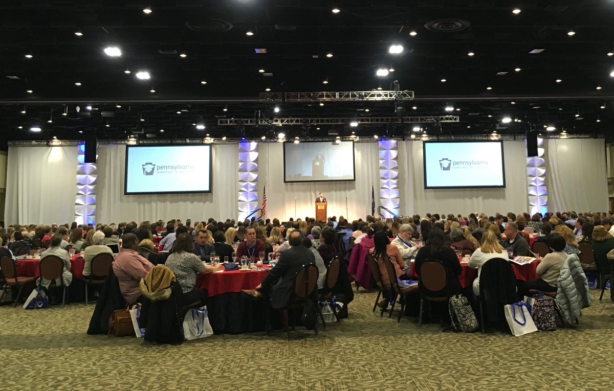 NSClearinghouse's tweet photo. Our #StudentTracker team sends greetings from the @PADeptofEd #DataSummit17! https://t.co/AS6TjATdaR https://t.co/vX9E3JjGWq