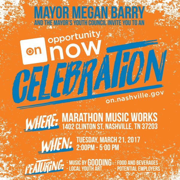 #SpringBreak is your chance to snag a summer job! The Mayor's Youth Council &amp; <a href="/MayorMeganBarry/">Megan C Barry</a> host #OpportunityNow for 14-24 yr olds! #Jobs