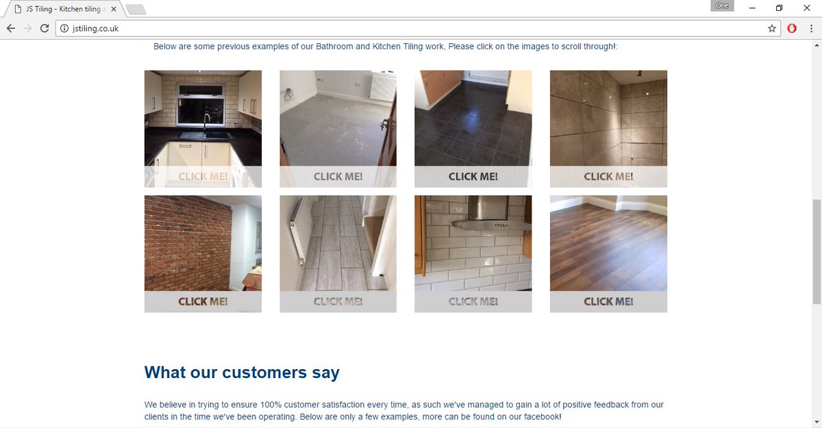 One31Ltd's tweet photo. Busy day updating JS Tiling's website with all their latest work into a clean, mobile friendly gallery! #webdesignnottingham https://t.co/gF42SbjCBy