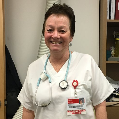 A special shout out to Janice Harty, RN - yesterday was her first snow day off in 43 years! We're grateful for dedicated nurses like Janice!