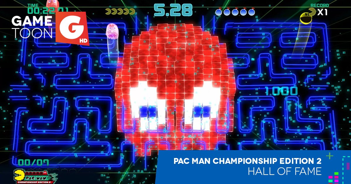 GametoonBox's tweet photo. How about some classic with a twist? Watch our take on Pac Man Championship Edition 2 on Hall of Fame! #PacMan https://t.co/tP1uekbPqu