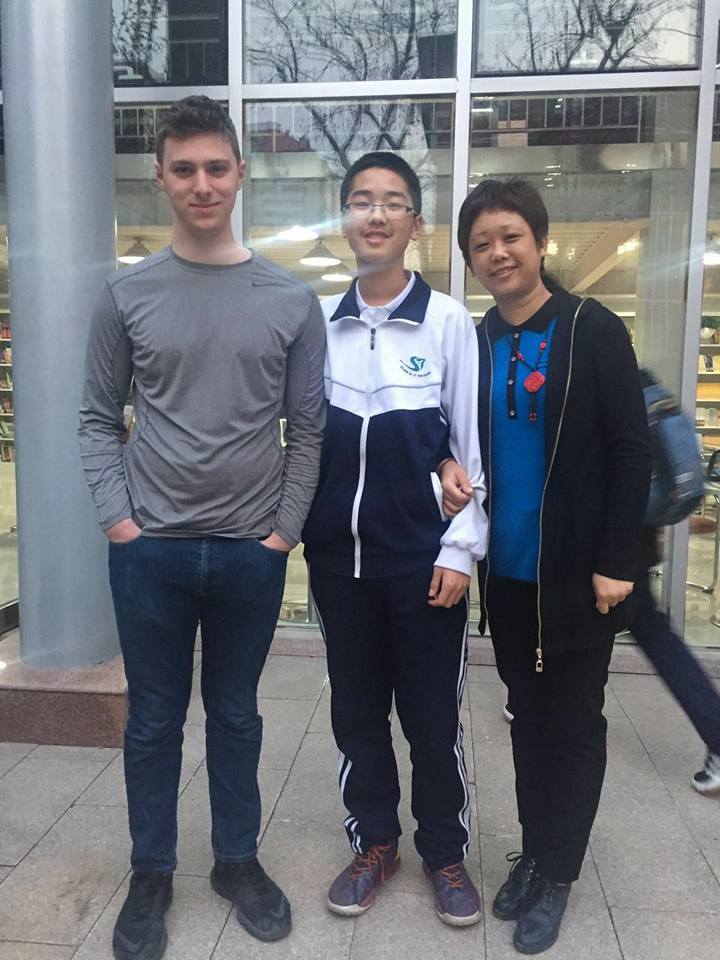 NOBLESCHINATRIP's tweet photo. We left the Dandelion School and headed off to our next destination: the Beijing #57 School, where we met our host families! https://t.co/2iudoRNMIK