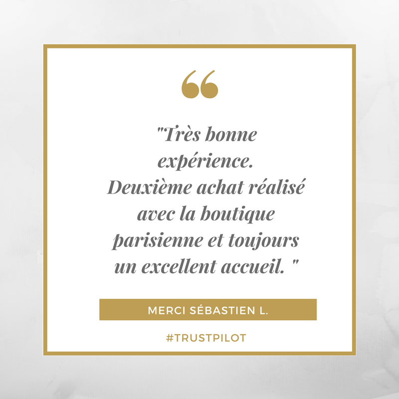 Cresusmontres's tweet image. #Paroledeclient merci pour cet avis et pour votre passage dans notre boutique parisienne. :)