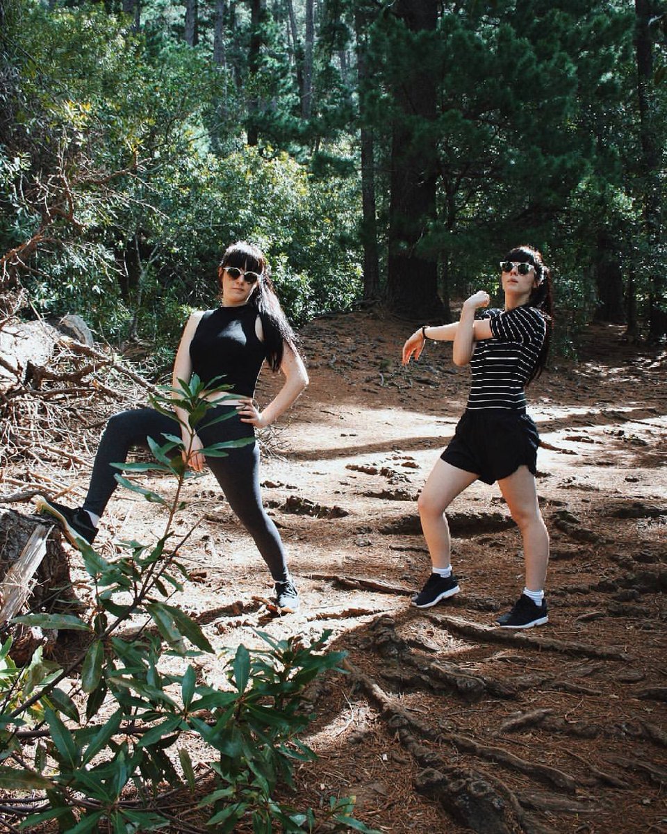 The twins just joined a freestyle forest gymnastics club. <a href="/FUZEteaZA/">FUZE tea ZA</a> #trysomethingnew