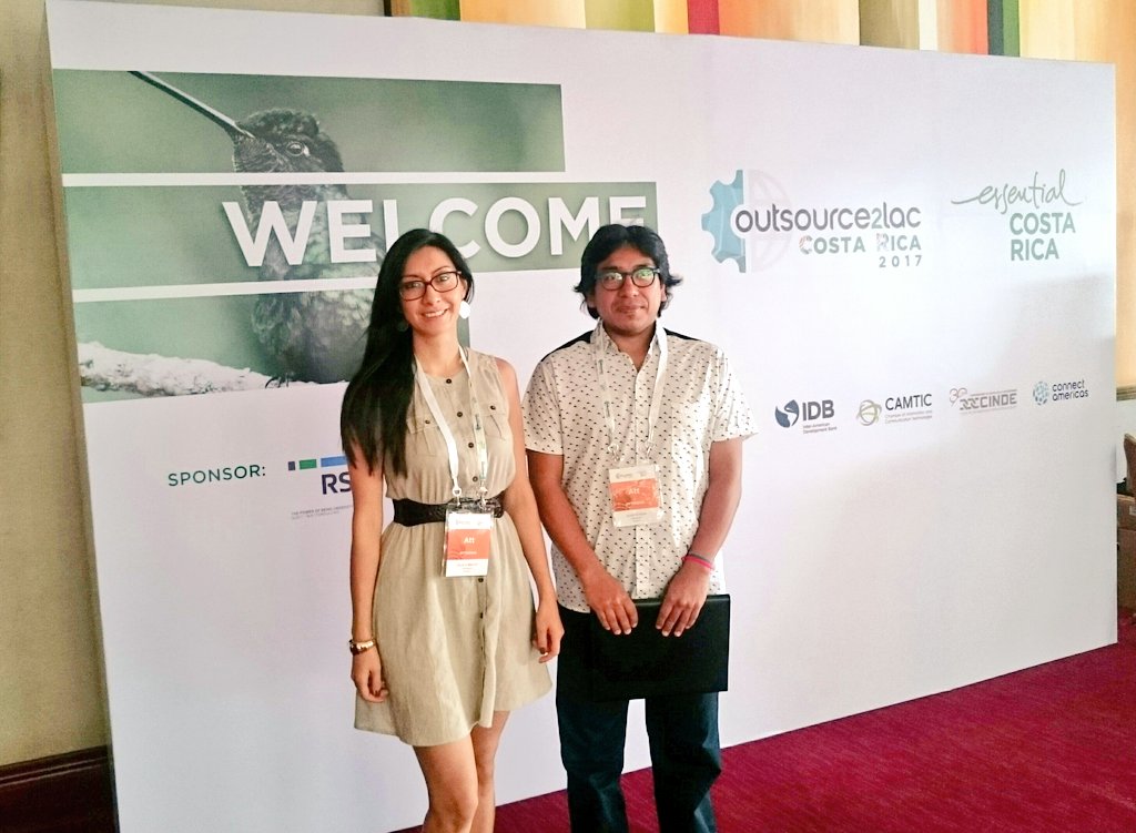 SaviaSoft's tweet photo. Presentes en el evento #O2LAC creando y buscando oportunidades con @paobravom y Juan Ochoa #AllYouNeedIsEcuador https://t.co/uQuMNJtJqV