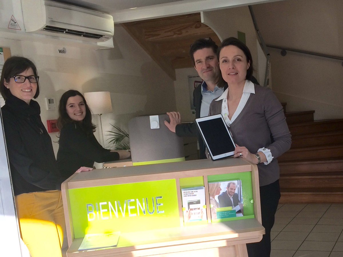 bea_chanetef's tweet image. #préférenceclient#agence bnpparibas réaménagée#Martignas sur Jalle , + connectée au service de nos clients.