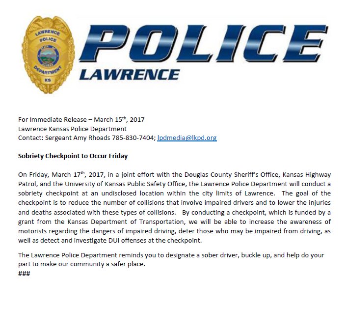 LawrenceKS_PD tweet picture