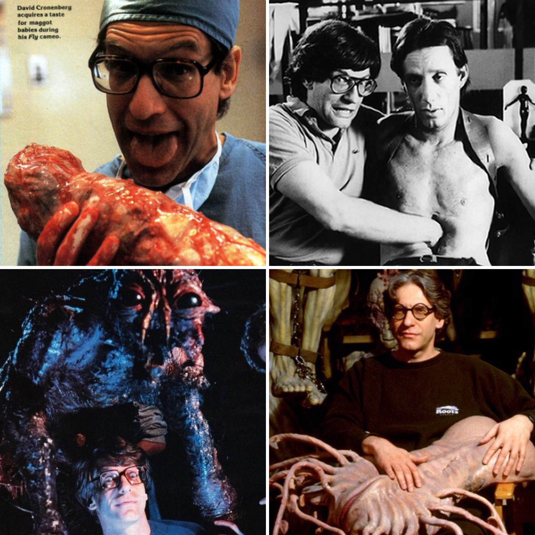 Happy 74th birthday to one of the most brilliant weirdos to ever walk this planet, the amazing David Cronenberg! 