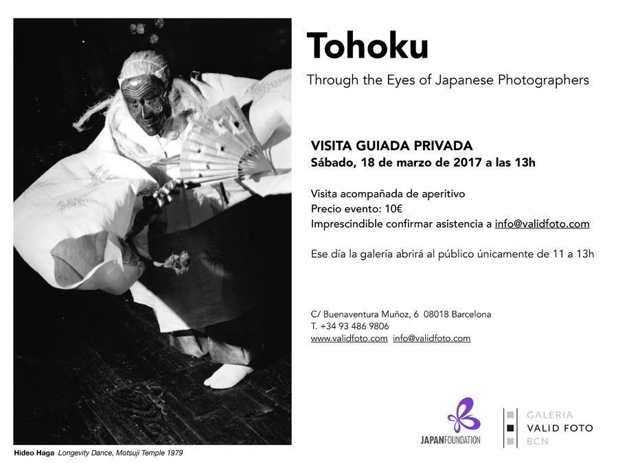 Proximo sábado 18 visita guiada exposición TOHOKU organizada en colaboración con <a href="/Japanfoundation/">Japan Foundation 国際交流基金</a> #exposición #validfotobcn