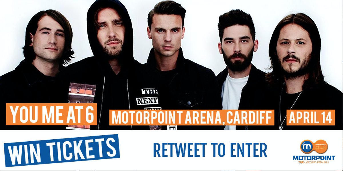 motorpoint's tweet image. It's #Competition time!
WIN tickets for @youmeatsix
Retweet to ENTER
Winners announced on March 20th 4pm!!
#Motorpoint #proudsponsor