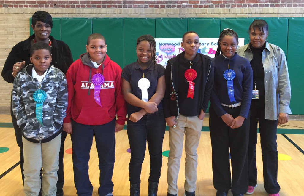 <a href="/NorwoodElemBCS/">Norwood Elementary</a> 3rd, 4th, &amp; 5th grade #mathderby winners. <a href="/BhamCitySchools/">Birmingham City Schools🎓</a>