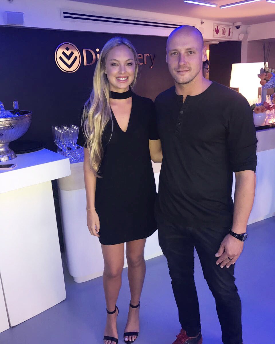 Our executive chef <a href="/GustaafBoshoff/">Gustaaf Boshoff</a> with international health author &amp; nutritionist, <a href="/JessicaSepel/">Jessica Sepel</a> in CPT this evening for <a href="/Discovery_SA/">@Discovery_SA</a>!