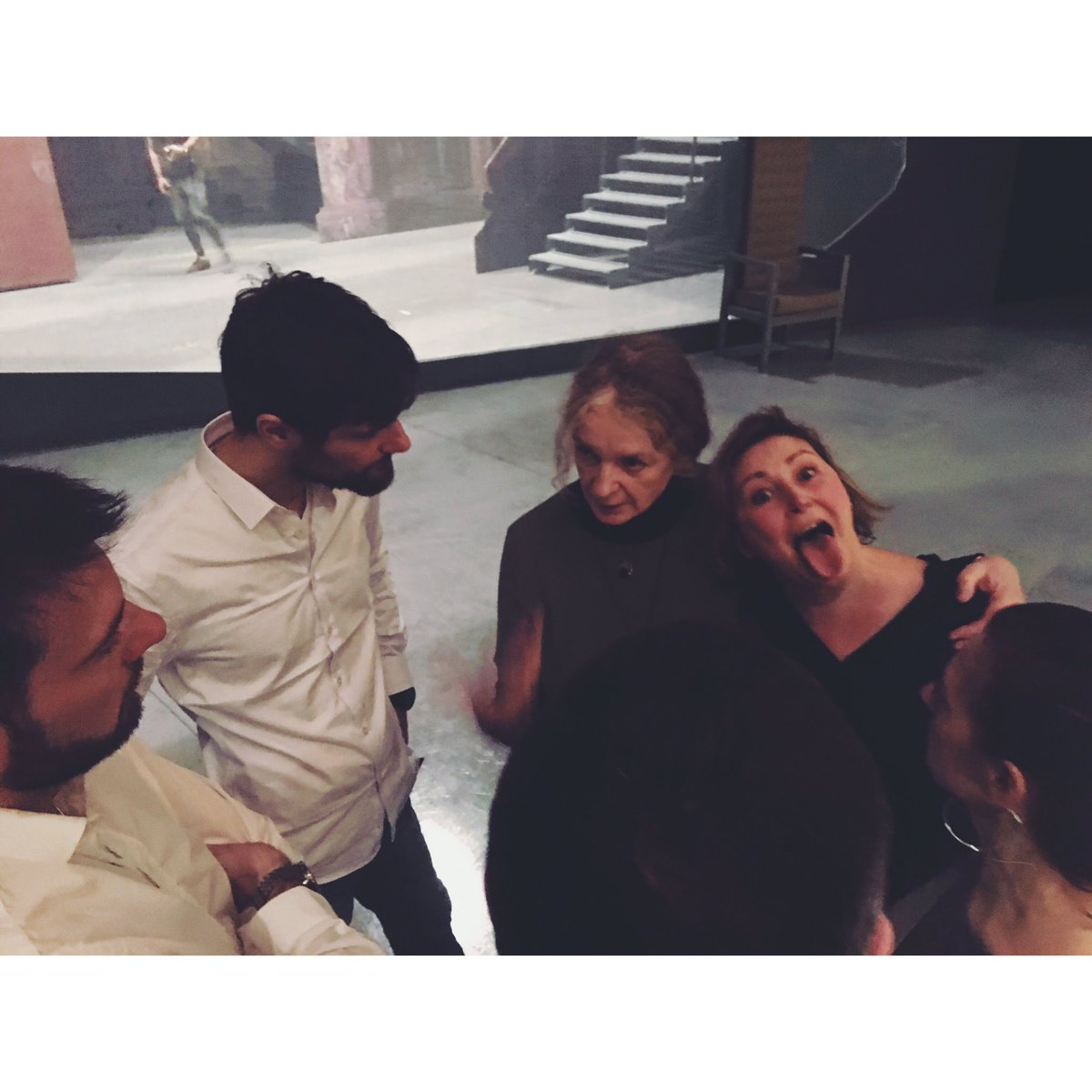 SophieDuffaut's tweet photo. The Team. Chic &amp; Choc.  @tamura73 @juliendran83 #KarineDeshayes #PatriziaCiofi https://t.co/iZnWqXq2XK